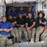 Trạm ISS đông người nhất trong hơn một thập kỷ