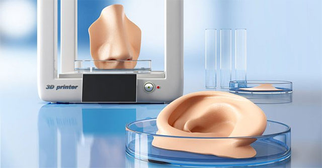 Tái tạo sụn mũi bằng công nghệ "in sinh học 3D"