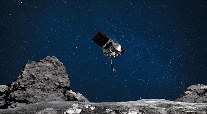 Tàu thăm dò Osiris-Rex bắt đầu hành trình dài trở về Trái đất