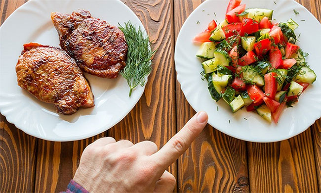 Người ăn chay khỏe mạnh hơn người ăn thịt?