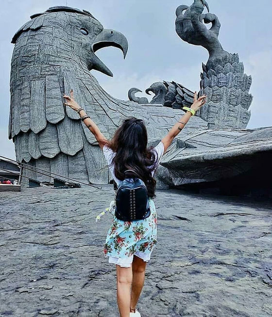 Đây là tượng đài đại bàng lớn nhất thế giới nằm ở Ấn Độ