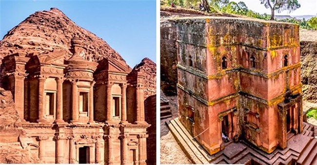 Ngỡ ngàng với cặp cảnh quan kỳ vĩ nổi tiếng thế giới giống nhau đến không ngờ