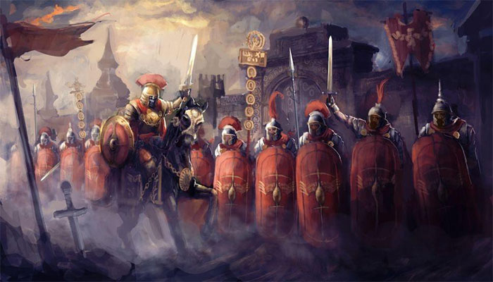  Những người lính Đế chế La Mã trở về nhà sau khi đánh trận và mang theo bệnh đậu mùa.