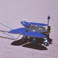 Robot Trung Quốc lăn bánh trên bề mặt sao Hỏa