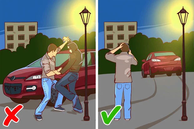 Thuộc lòng ngay 12 bí kíp tự vệ này để phòng khi bất trắc xảy ra