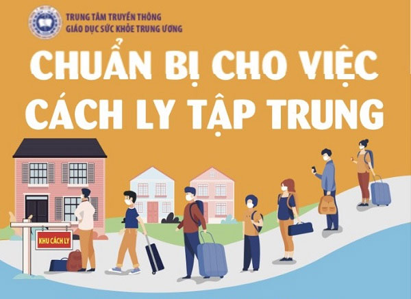Cần chuẩn bị những gì khi đi cách ly tập trung?