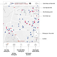 Bản đồ giúp người dân TP.HCM tìm đường tránh nơi có nguy cơ lây nhiễm