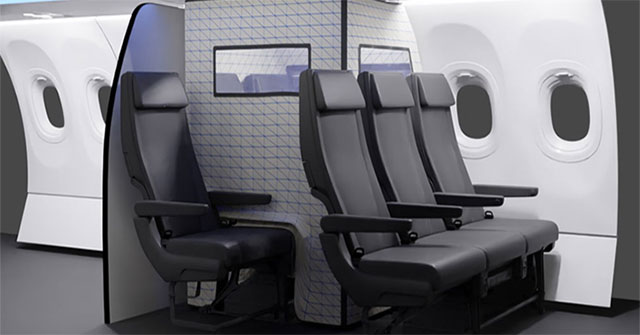 Airbus thiết kế "lều cách ly Covid-19" ngay trên máy bay