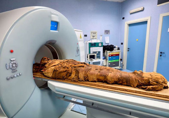 Giải mã xác ướp Ai Cập bằng công nghệ CT scan
