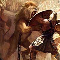 Vì sao người La Mã cổ đại phát cuồng các trận đấu với sư tử?