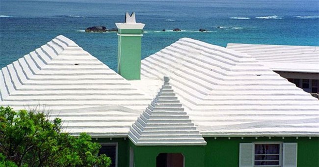 Bí ẩn những mái nhà màu trắng toát trên đảo quỷ Bermuda