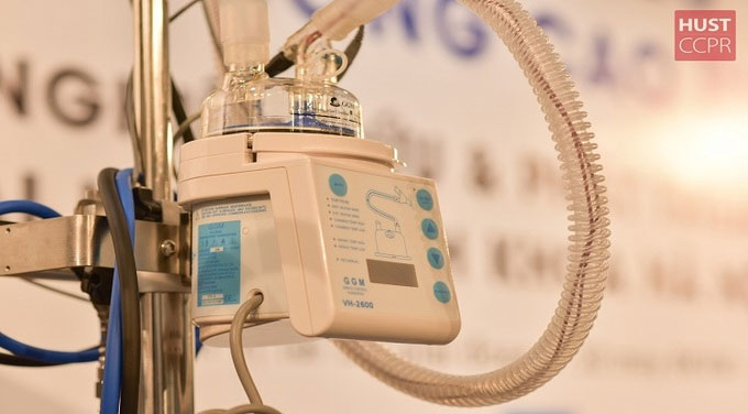30 BKVM-HF1 high-flow oxygen machines delivered to the epidemic center in Ho Chi Minh City and Bac Giang.