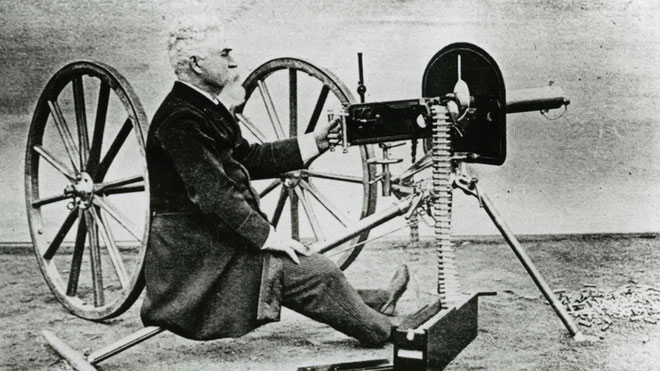 Hiram Stevens Maxim - Cha đẻ của súng máy tự động