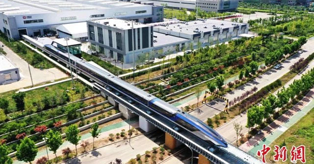 Trung Quốc ra mắt hệ thống giao thông đệm từ trường tốc độ 600km/h