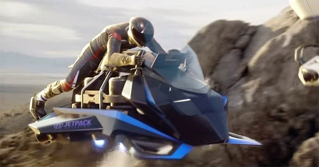 Công ty Mỹ cho đặt trước môtô bay tốc độ 240km/h