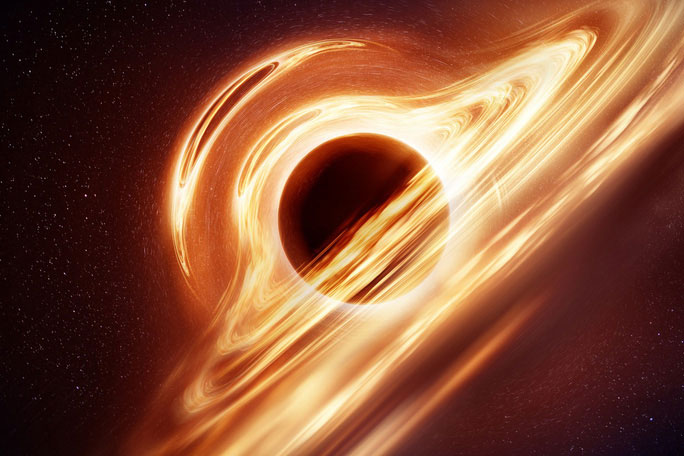 Lỗ đen siêu khối có thể uốn cong không - thời gian
