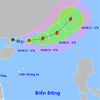 Áp thấp nhiệt đới trên biển Đông, khả năng sớm mạnh lên thành bão
