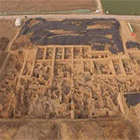 Cận cảnh xưởng đúc tiền lâu đời nhất của thế giới phát hiện ở Trung Quốc
