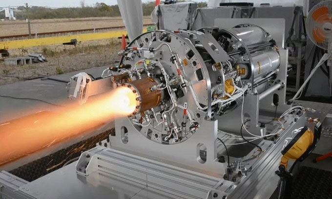 Động cơ kích nổ quay do JAXA phát triển.