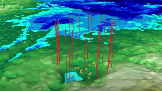 Top 6 cấu trúc bí ẩn dưới lớp băng Greenland
