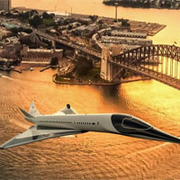 Thiết kế máy bay siêu thanh tốc độ 2.346km/h
