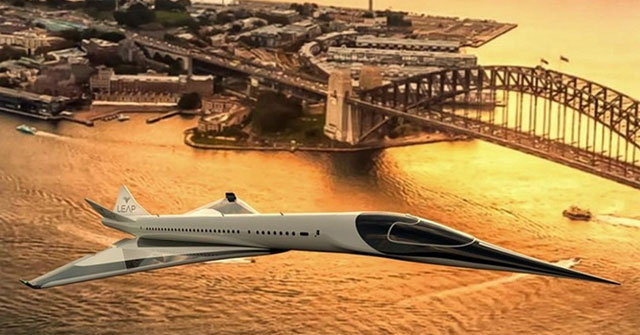 Thiết kế máy bay siêu thanh tốc độ 2.346km/h