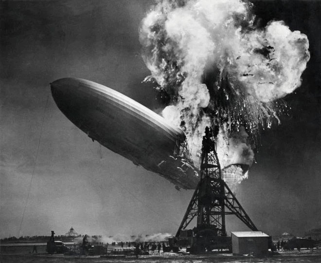 Thảm họa Hindenburg để lại vết sẹo trong tâm trí nhiều người.