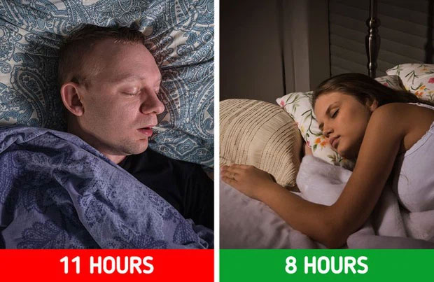 Ngủ quá nhiều có thể gây đau đầu và thêm mệt mỏi cho cơ thể