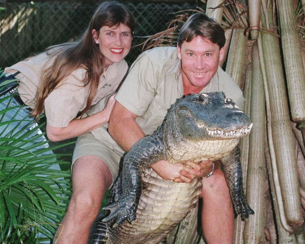"Thợ săn cá sấu" là biệt danh của Irwin, dựa trên bộ phim tài liệu nổi tiếng cùng tên