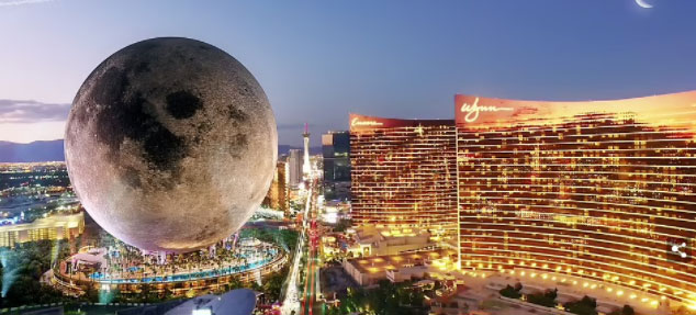 Hình ảnh toàn cảnh khách sạn Mặt trăng sau khi hoàn thành.