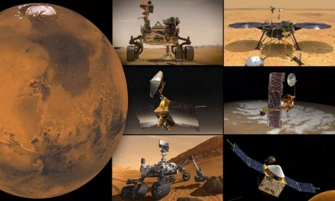NASA mất liên lạc với các robot sao Hỏa trong hai tuần