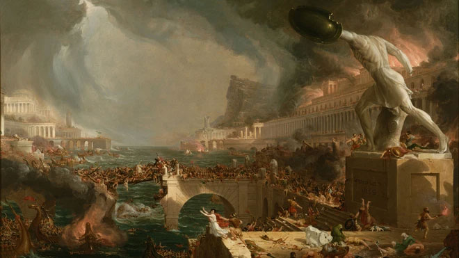 Rome sụp đổ