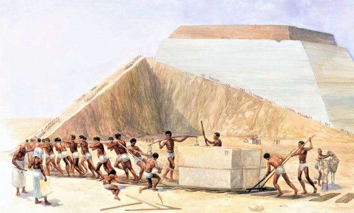  Phát hiện mới nhất cho thấy, kim tự tháp không phải do người nô lệ xây dựng.