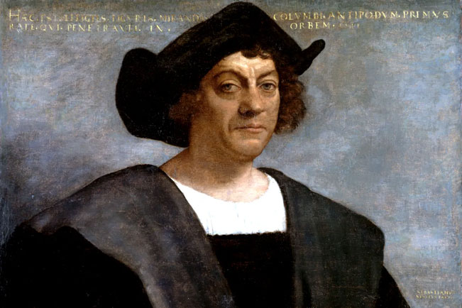 Không chỉ có người Indians châu Mỹ mới run sợ Columbus. 