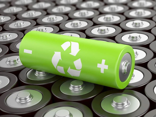 Pin sử dụng cathode tái chế thậm chí còn hiệu quả hơn pin được làm từ vật liệu mới nguyên.