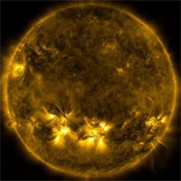 Bão mặt trời tốc độ 4 triệu km/h đổ bộ Trái đất