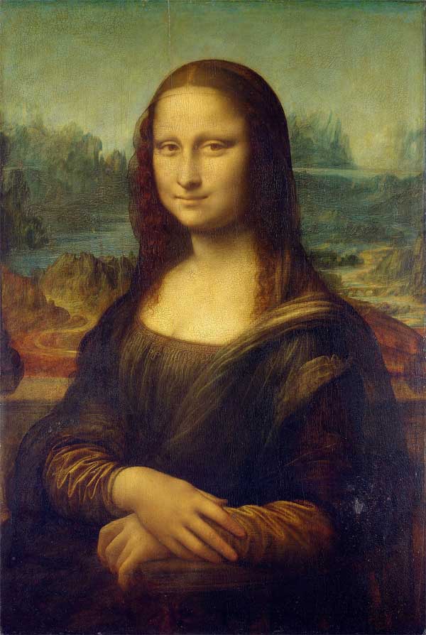 Bức họa Mona Lisa.