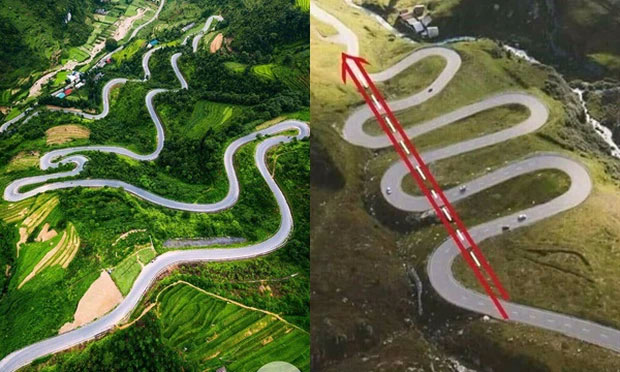 Tại sao trên núi phải đi theo đường ziczac?