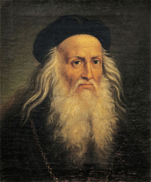 Danh họa Leonardo da Vinci.