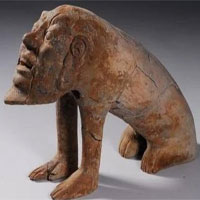 Giới khoa học chấn động khi phát hiện quái thú "lai" tượng Nhân sư trong mộ cổ thời Đường
