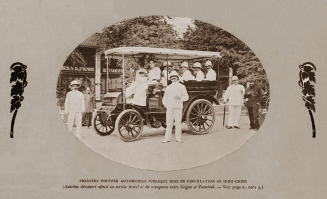  Theo trang Belle Indochine của Pháp, vào năm 1926, đã có trên 10.000 xe cơ giới được đăng ký ở Đông Dương. 