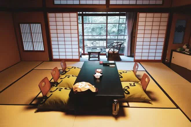Phòng truyền thống của Nhật Bản.