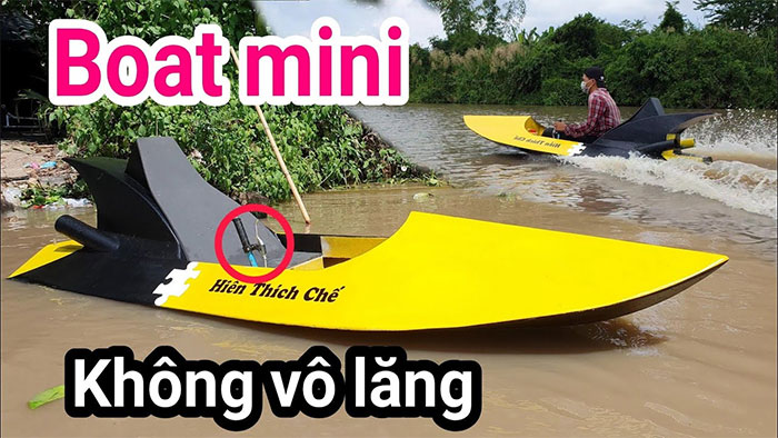 Thiết kế cano điều khiển như... máy bay, thợ máy Việt được khen ngợi hết lời