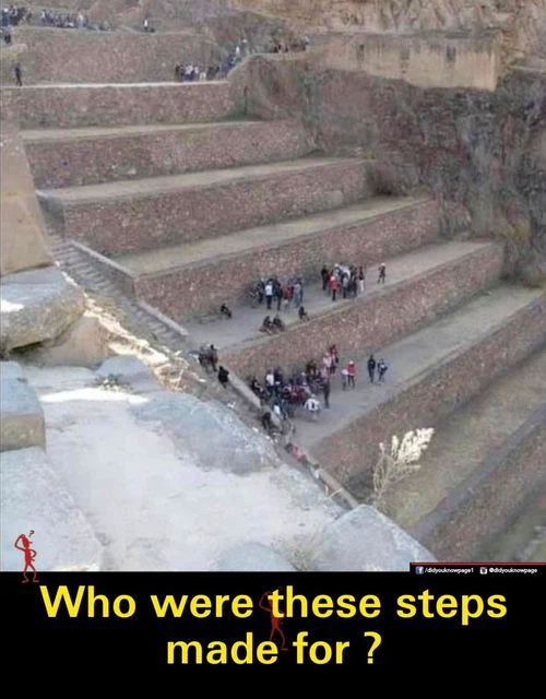 Những bậc thang khổng lồ cho Nephilim?