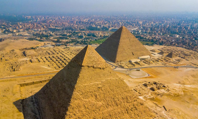 Các kim tự tháp mang tính biểu tượng được nhiều pharaoh xây làm lăng mộ suốt hơn 1.000 năm.
