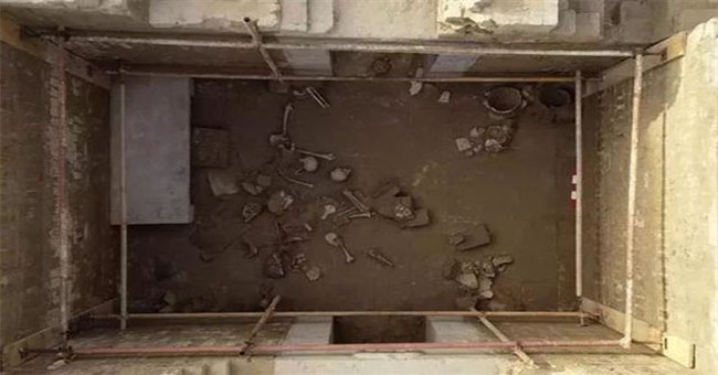 Hút cạn nước ao, phát hiện lăng mộ quái đản bên dưới: Cảnh bên trong ám ảnh chuyên gia