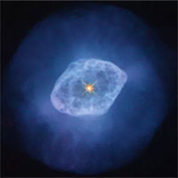 Ngắm hình ảnh kỳ bí của đám mây khí "xâm lấn" không gian từ kính viễn vọng không gian Hubble