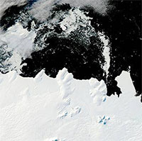Các nhà khoa học lo sợ sông băng khổng lồ ở Nam Cực vỡ tan như "cửa sổ ô tô"