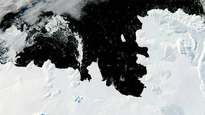 Sông băng Thwaites ở Nam Cực có kích thước khổng lồ