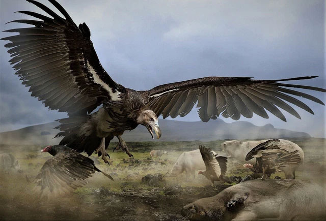 Những con chim Teratornis đã xuất hiện cách đây hơn 2 triệu năm